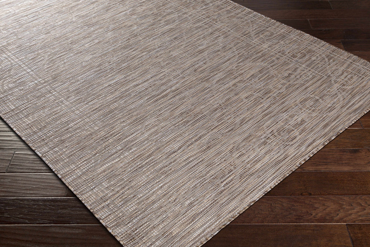 Coolville Brown Flatweave Outdoor Area Carpet - Clearance