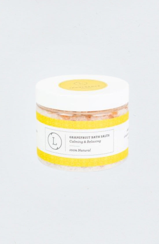 Grapefruit Bath Salts – Dead Sea, Epsom & Himalayan Soak