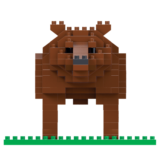 Mini Building Blocks - Grizzly Bear