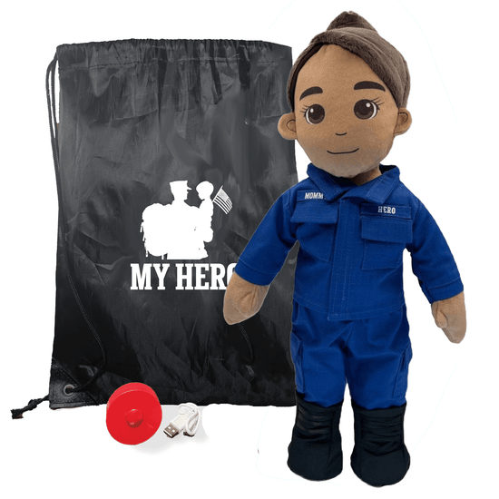 Coast Guard Daddy Doll | Military Doll | Recordable Gift
