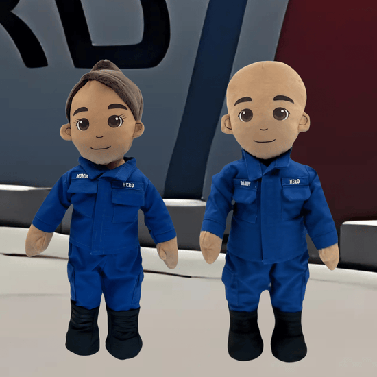 Coast Guard Daddy Doll | Military Doll | Recordable Gift