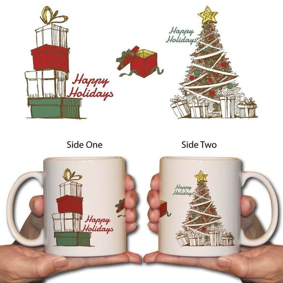 Christmas Tree and Presents 15 Oz Coffee Mug