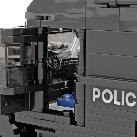 Police Armored S.W.A.T. Vehicle - Custom Building Set - Made Using LEGO® Parts