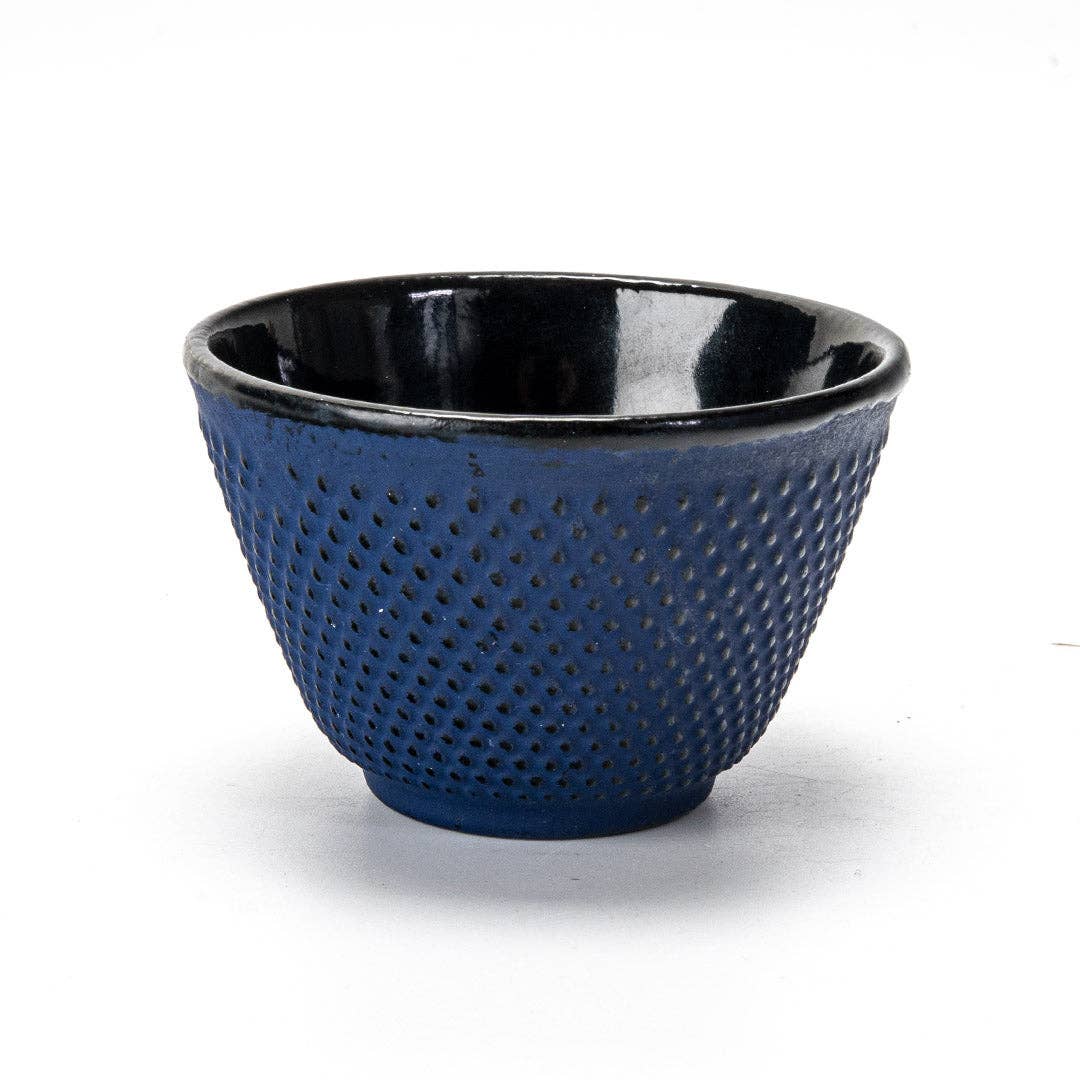 4oz Navy Hobnail Cast Iron Tea Cup (1/36)