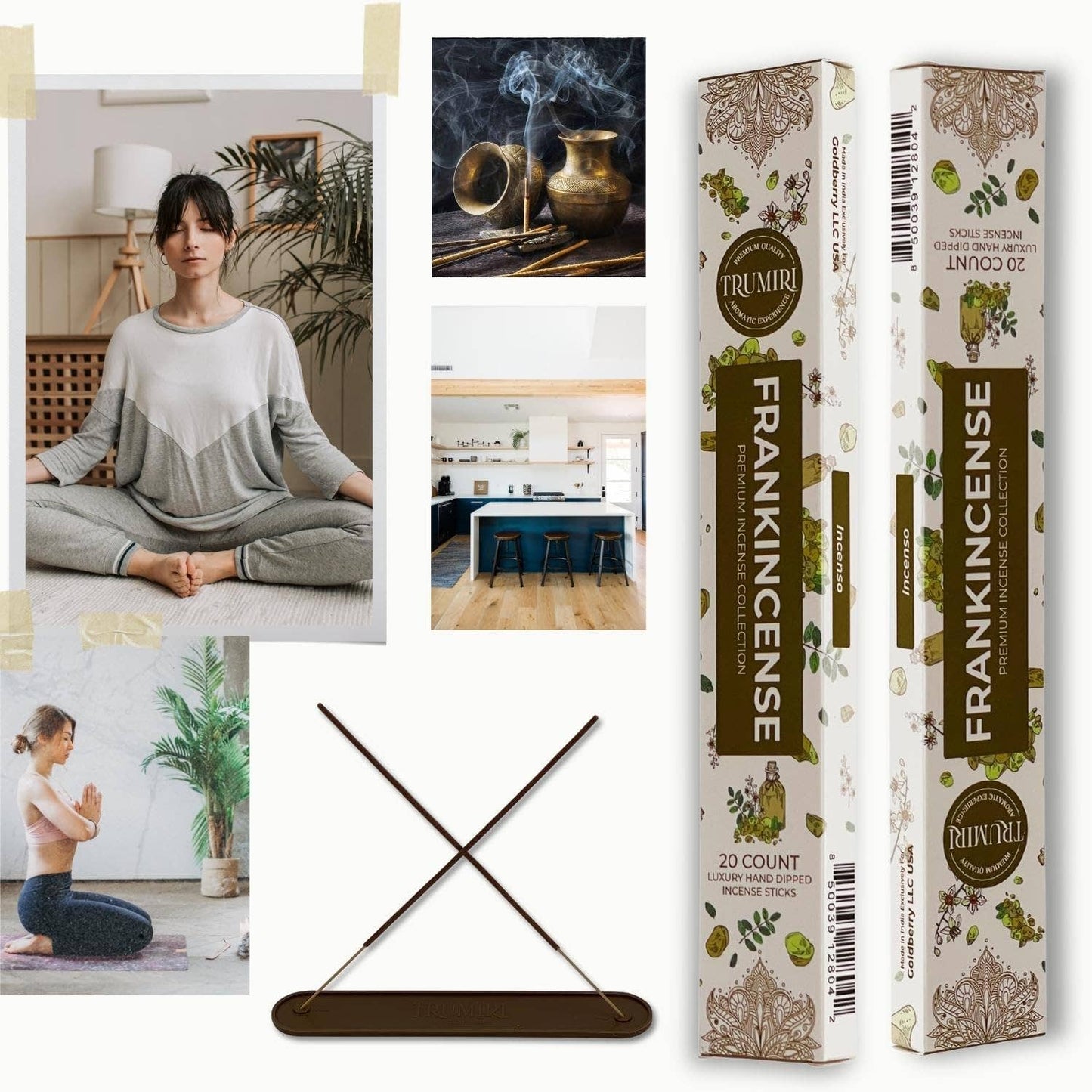 Frankincense Incense Sticks Pack of 2 Total 40 Incense Stick
