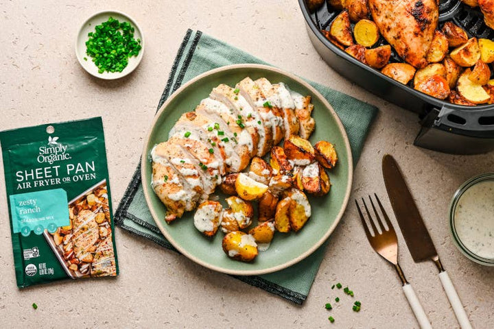 Simply Organic Sheet Pan Seasoning, Zesty Ranch