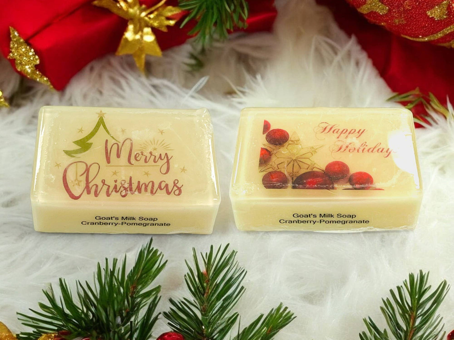 Christmas Picture Soap