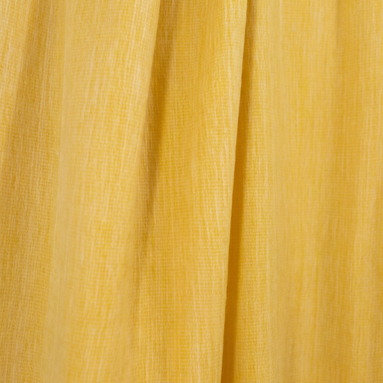Reversible Handwoven Alpaca Throw Blanket | Daffodil & White | Kani Collection