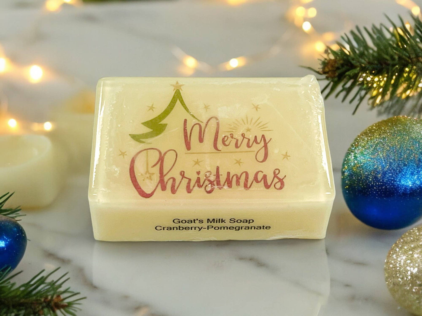 Christmas Picture Soap