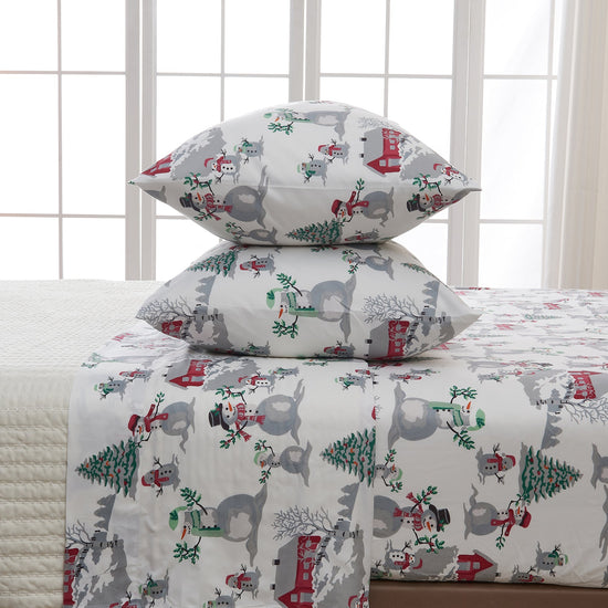 Lodge Printed Sheet Set - Mountain Ridge Collection