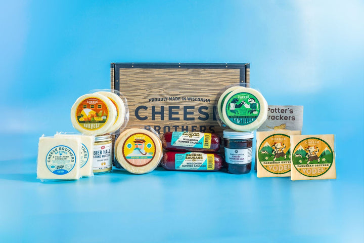 Deluxe Charcuterie Pack, gourmet gift basket for birthdays, holidays and special occasions from Cedar & Spice Gifts