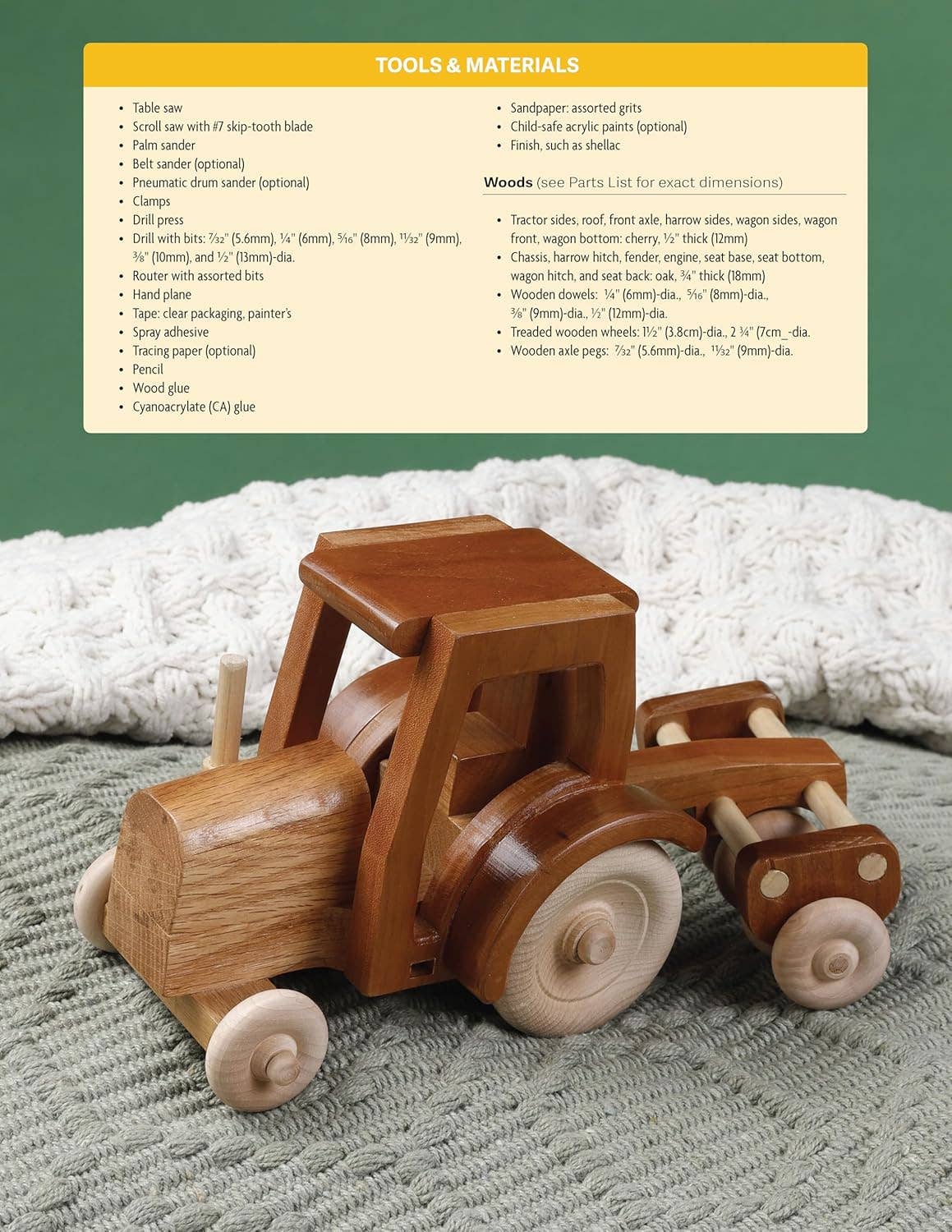 How to Make Classic Wooden Toys - Plans for 15 Sturdy Toys