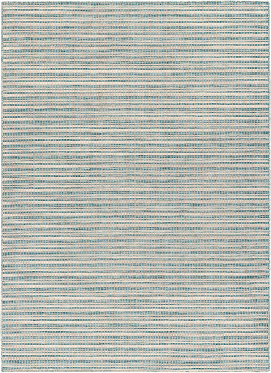 Greg Teal Outdoor Area Rug - Clearance