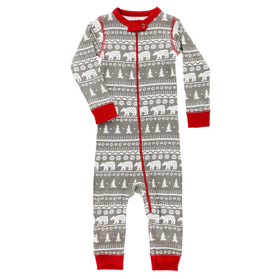 Nordic Bear Union Suit -