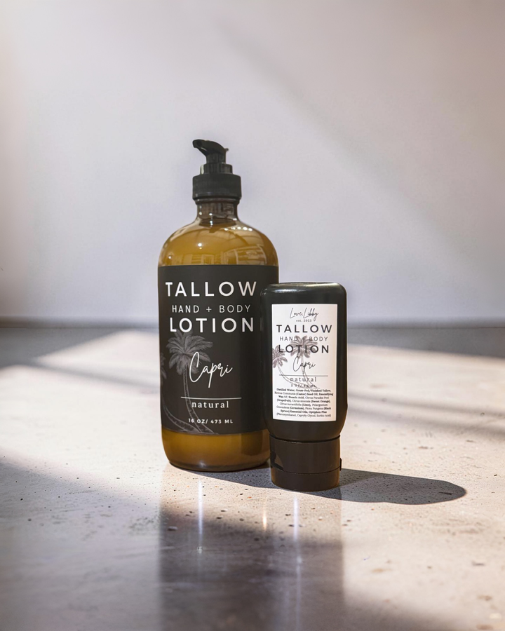 Capri Tallow Hand + Body Lotion