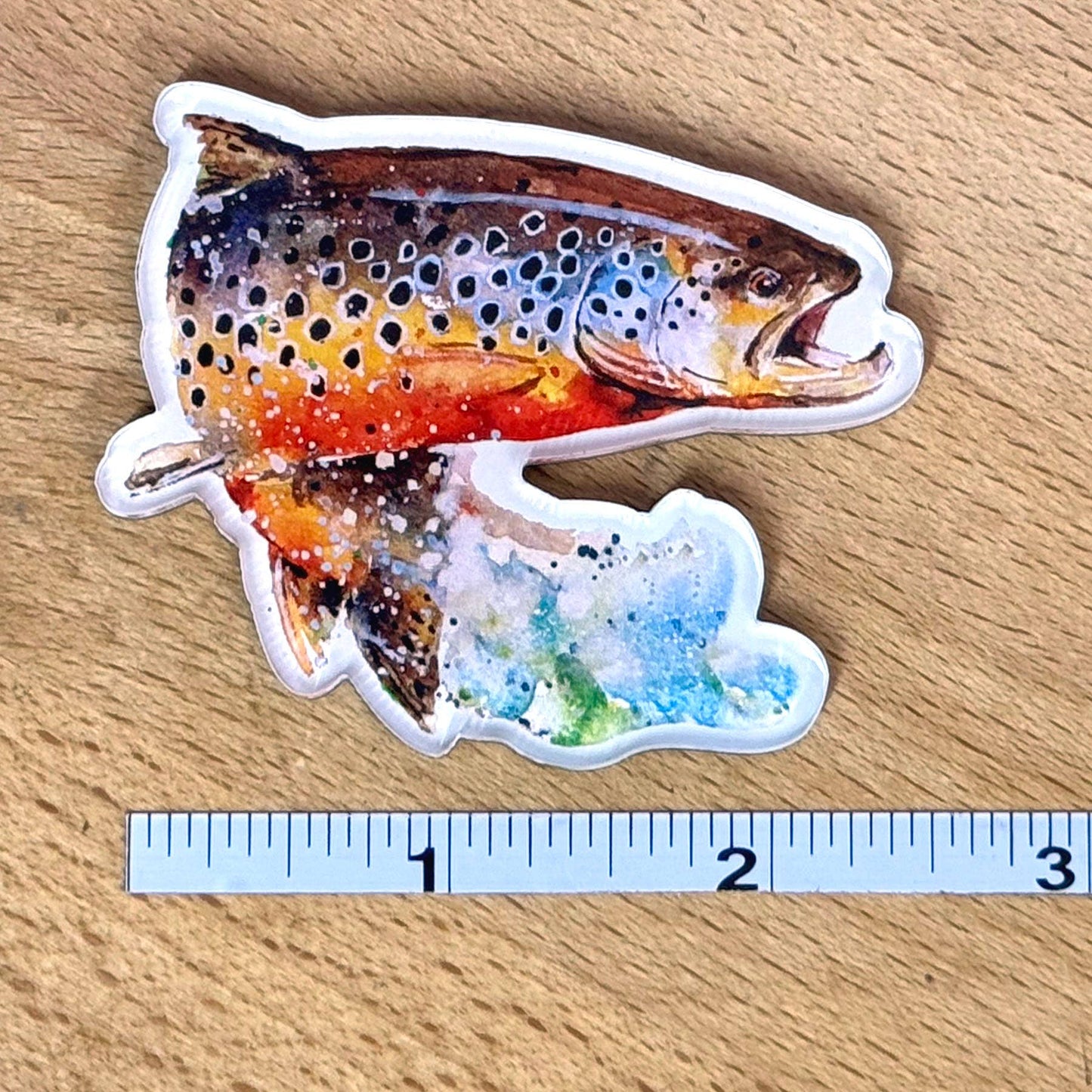 Magnet 'BROWN TROUT'