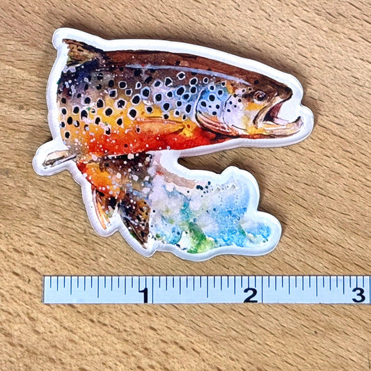 Magnet 'BROWN TROUT'