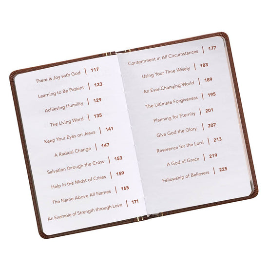 Gift Book Promises From God for Every Man Faux Leather