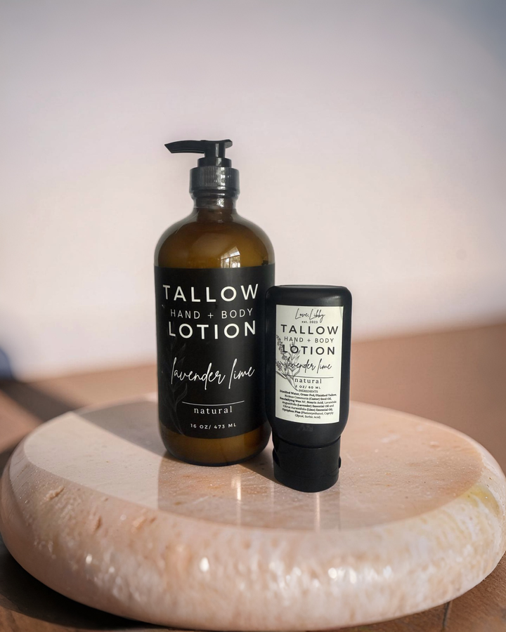 Lavender Lime Tallow Lotion