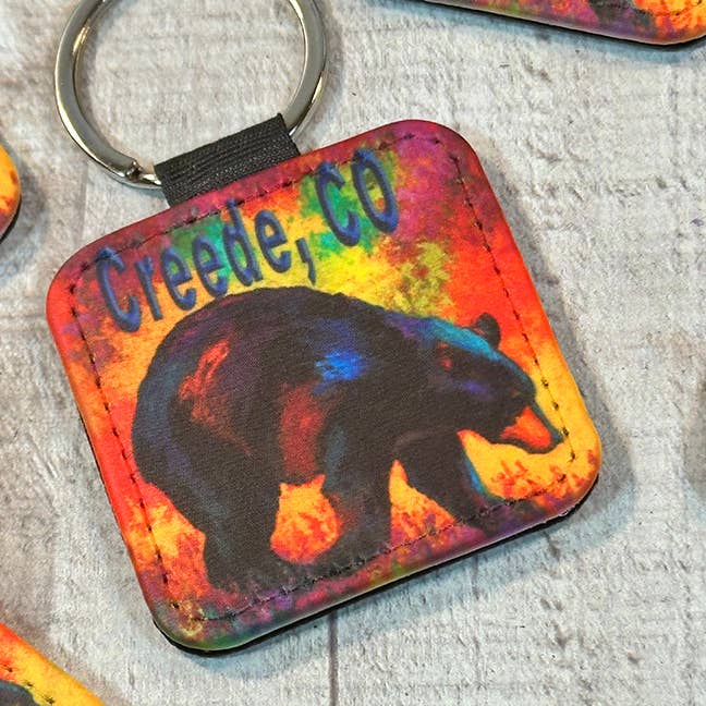 Key Ring - Watercolor Bear