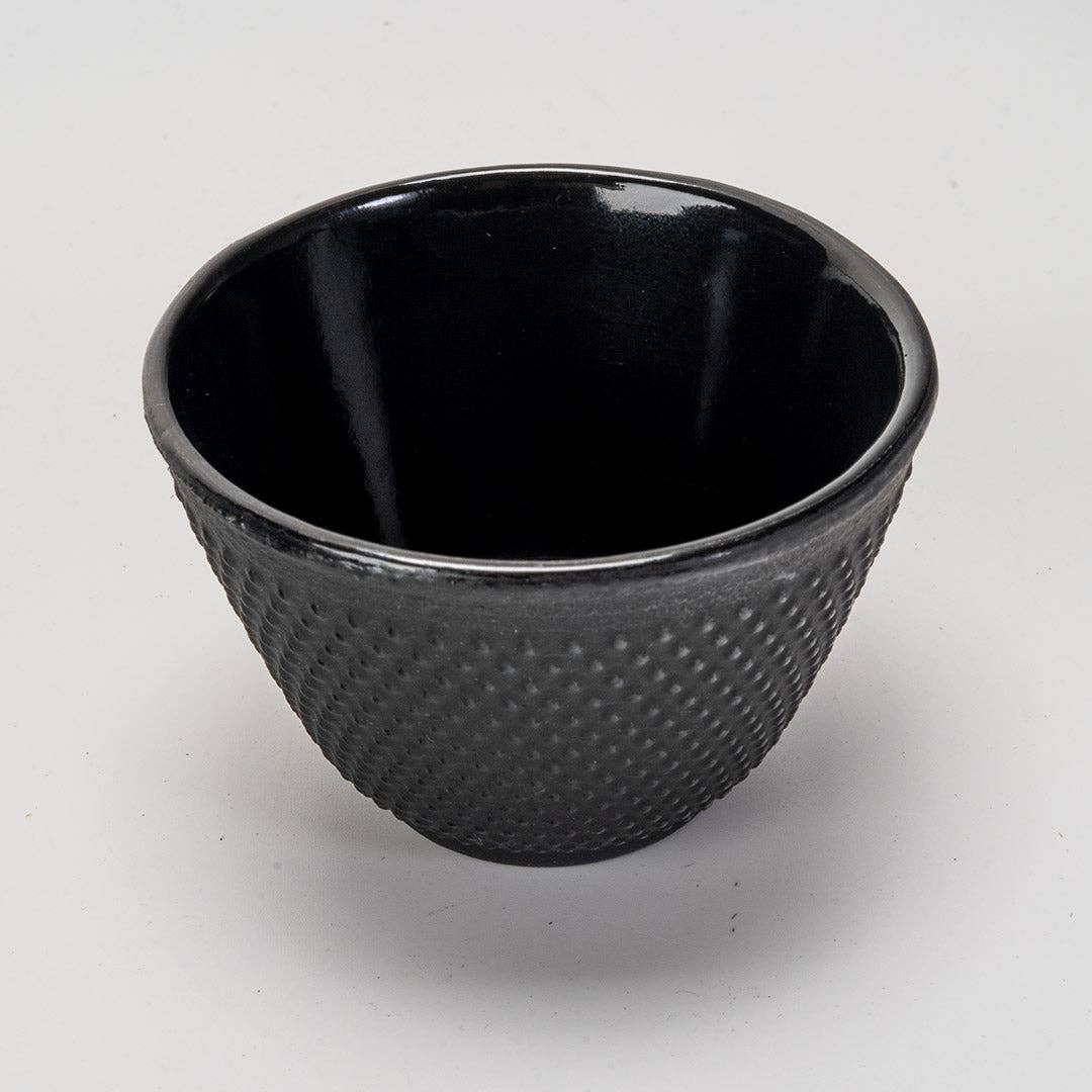 4oz Black Hobnail Cast Iron Tea Cup (1/36)