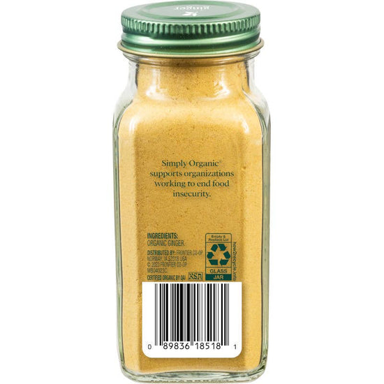 Simply Organic Ginger Root, Certified Organic