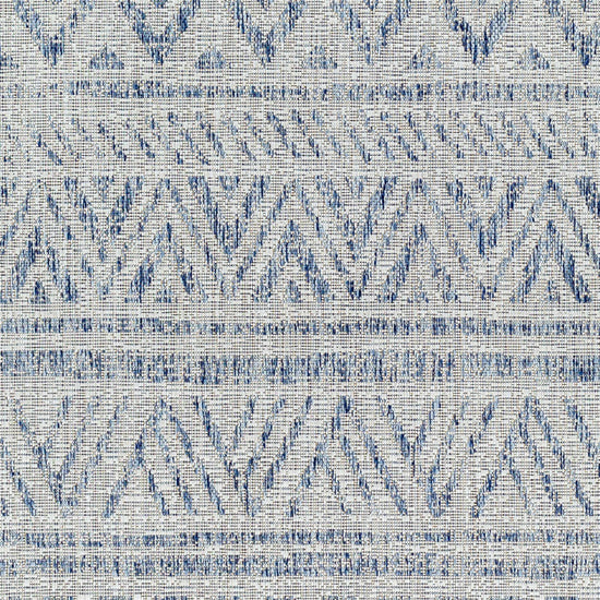 Novato Gray All Over Pattern Performance Outdoor Rug - Clearance