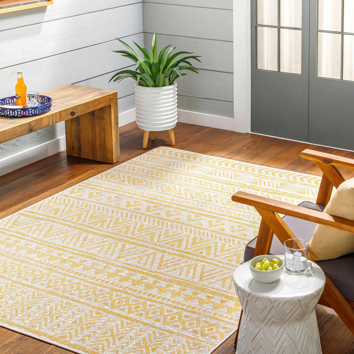 Haluk Outdoor Area Rug - Clearance