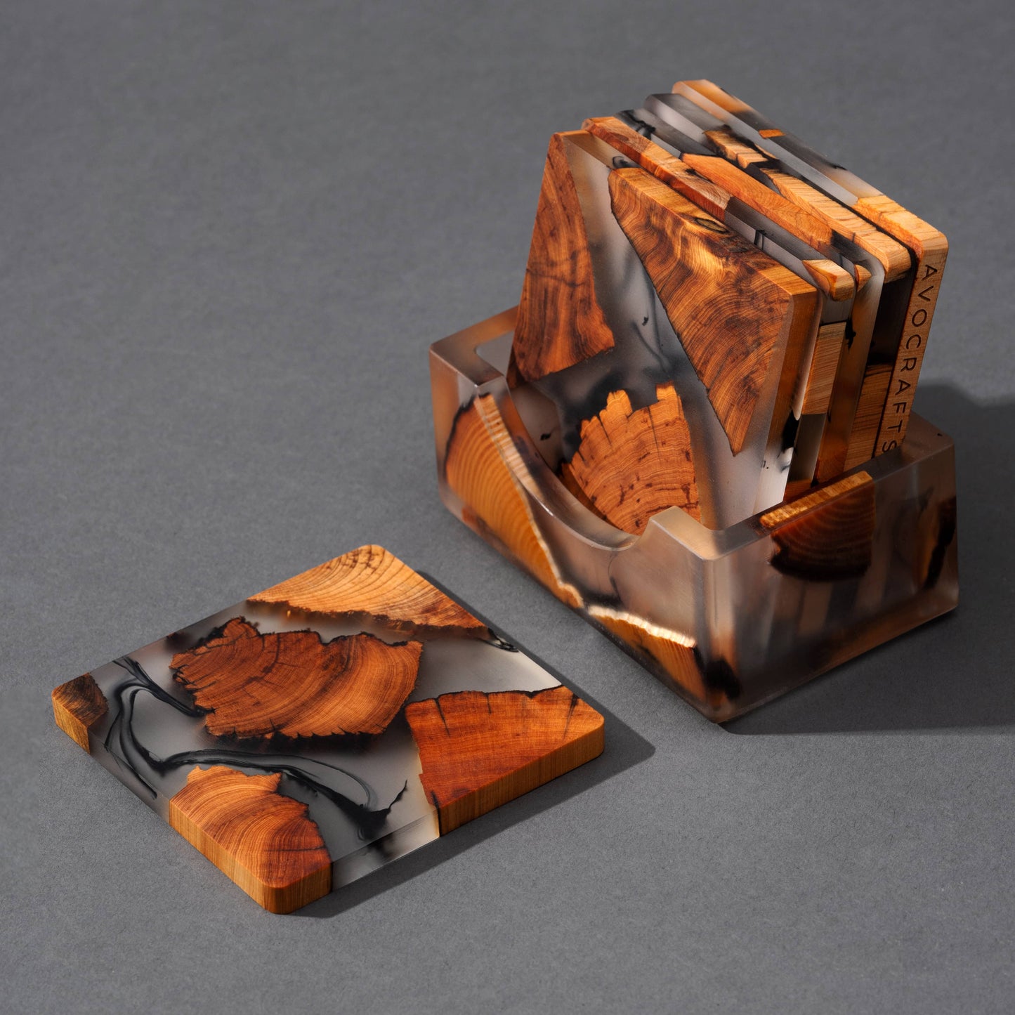 Avocrafts Handcrafted Cedar Coasters