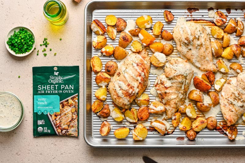 Simply Organic Sheet Pan Seasoning, Zesty Ranch