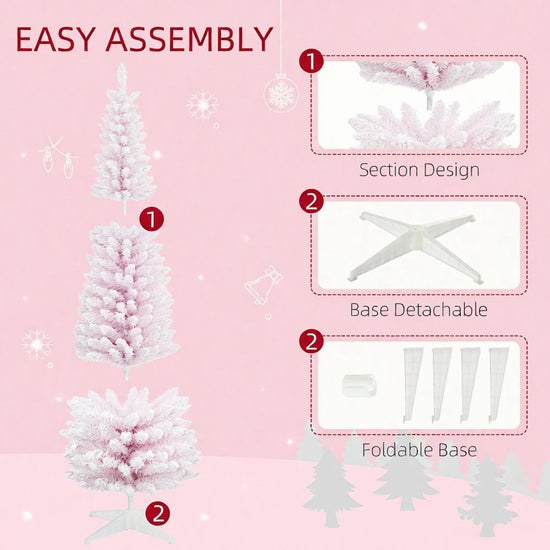Snow Flocked Artificial Christmas Tree