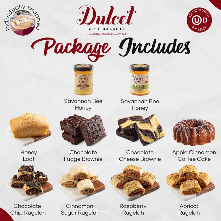 Sweet As Honey 2 Tiered Gourmet Gift B0x