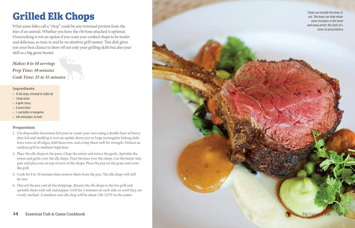 Essential Fish & Game Cookbook-Recipes for Lunches & Dinners
