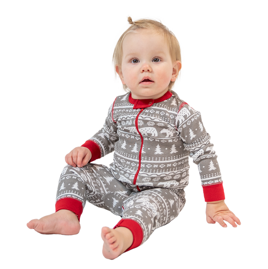 Nordic Bear Union Suit -