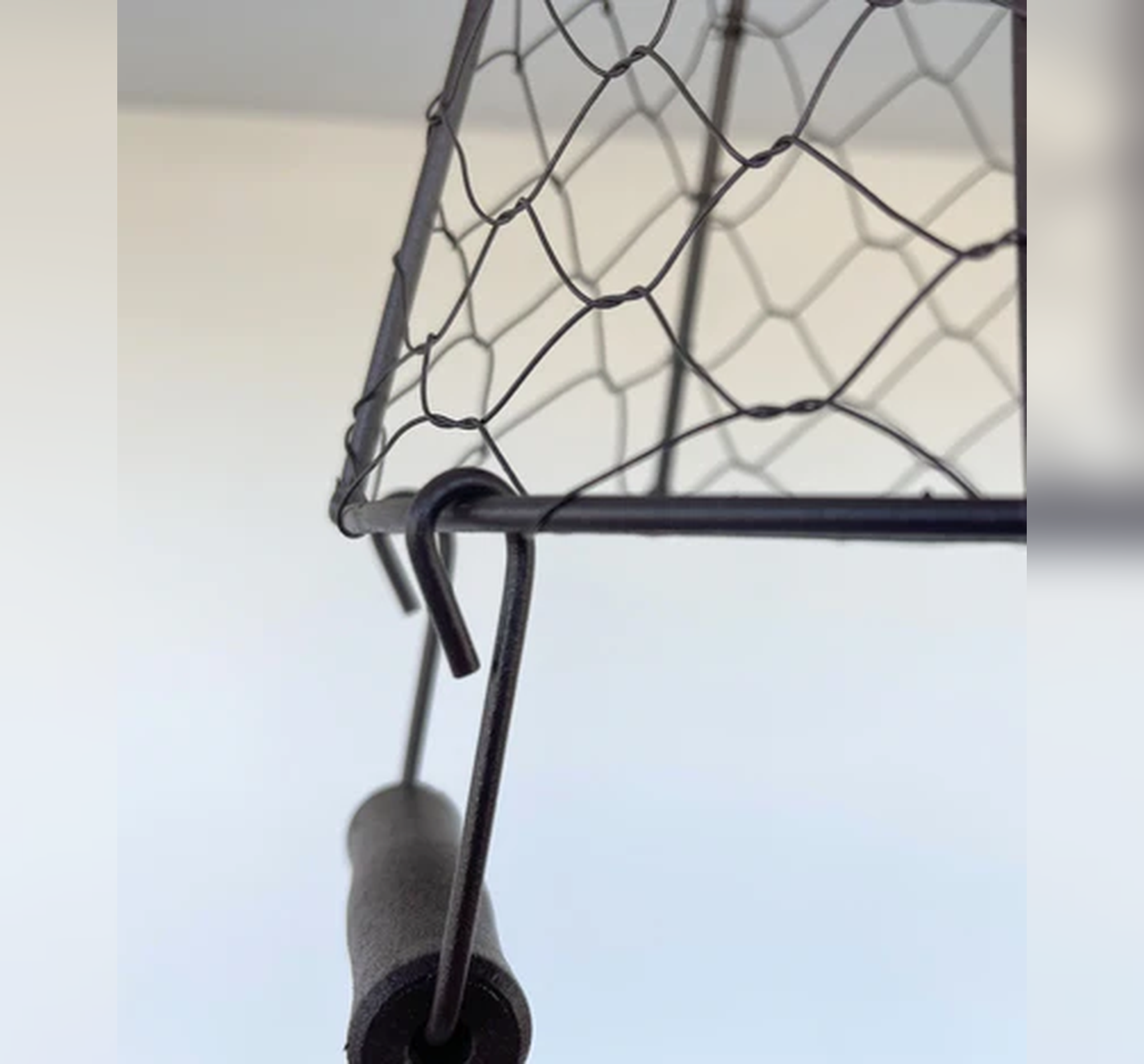CHICKEN WIRE Farmhouse Ceiling Light - Rectangular