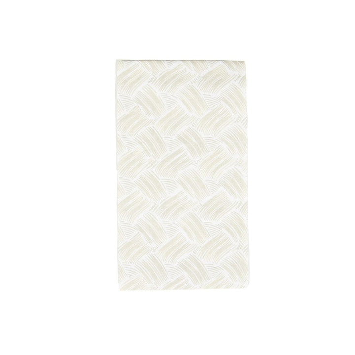 Basketry Flax Paper Linen Guest Towel Napkins