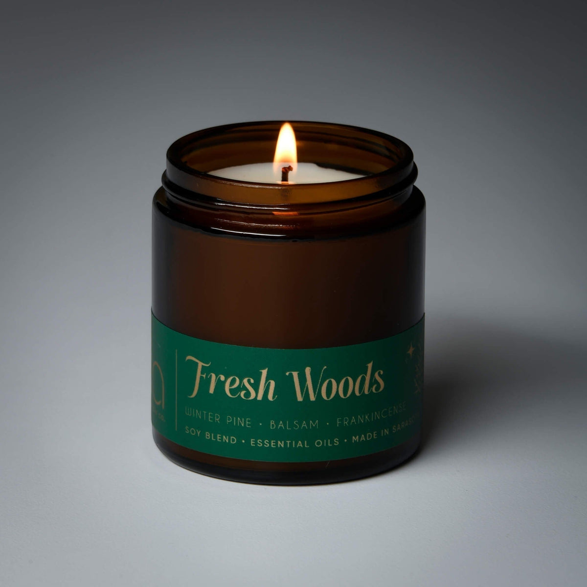 Fresh Woods Ltd Edition Soy Blend Candle — Christmas Tree, Pine & Balsam