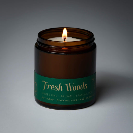 Fresh Woods Ltd Edition Soy Blend Candle — Christmas Tree, Pine & Balsam
