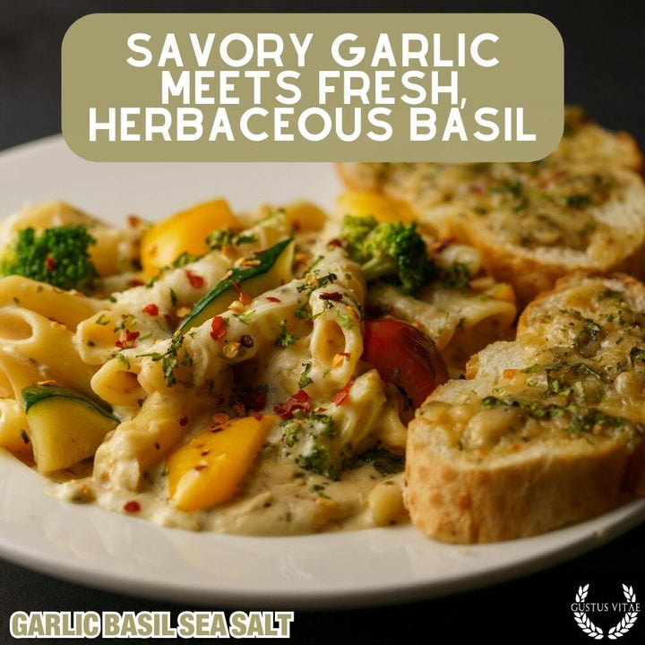Garlic Basil Sea Salt
