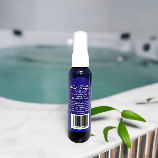 Lavender Cooling & Deodorizing Foot Spray – 2 oz Freshness & Odor Control