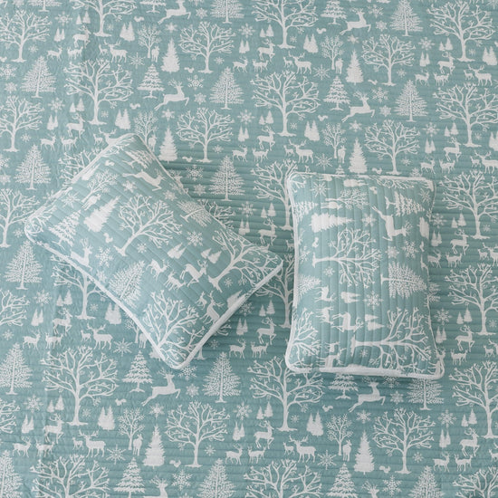 Lodge Woods Quilt - Winter Solstice Collection
