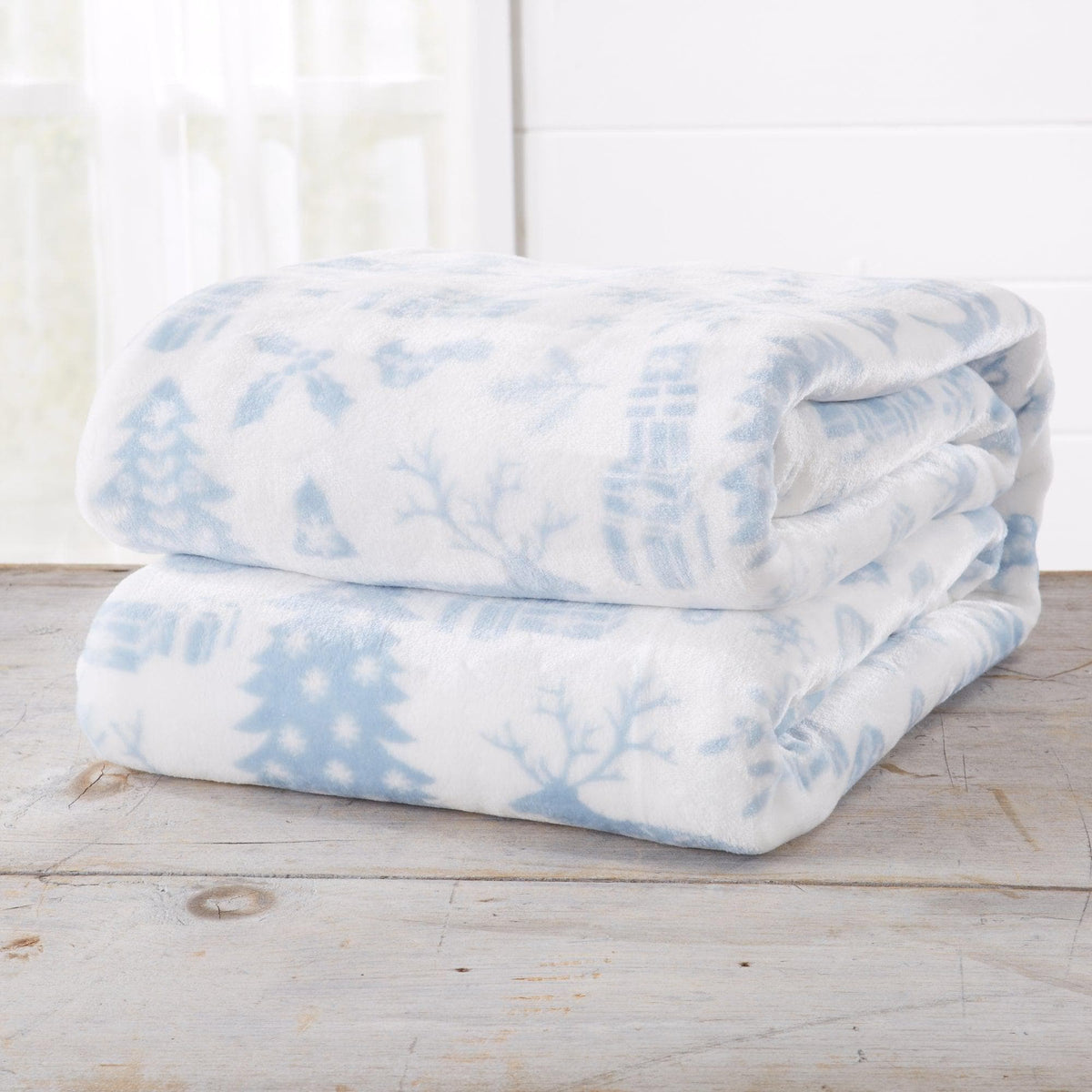 Velvet Throw Blanket - Pearl Collection