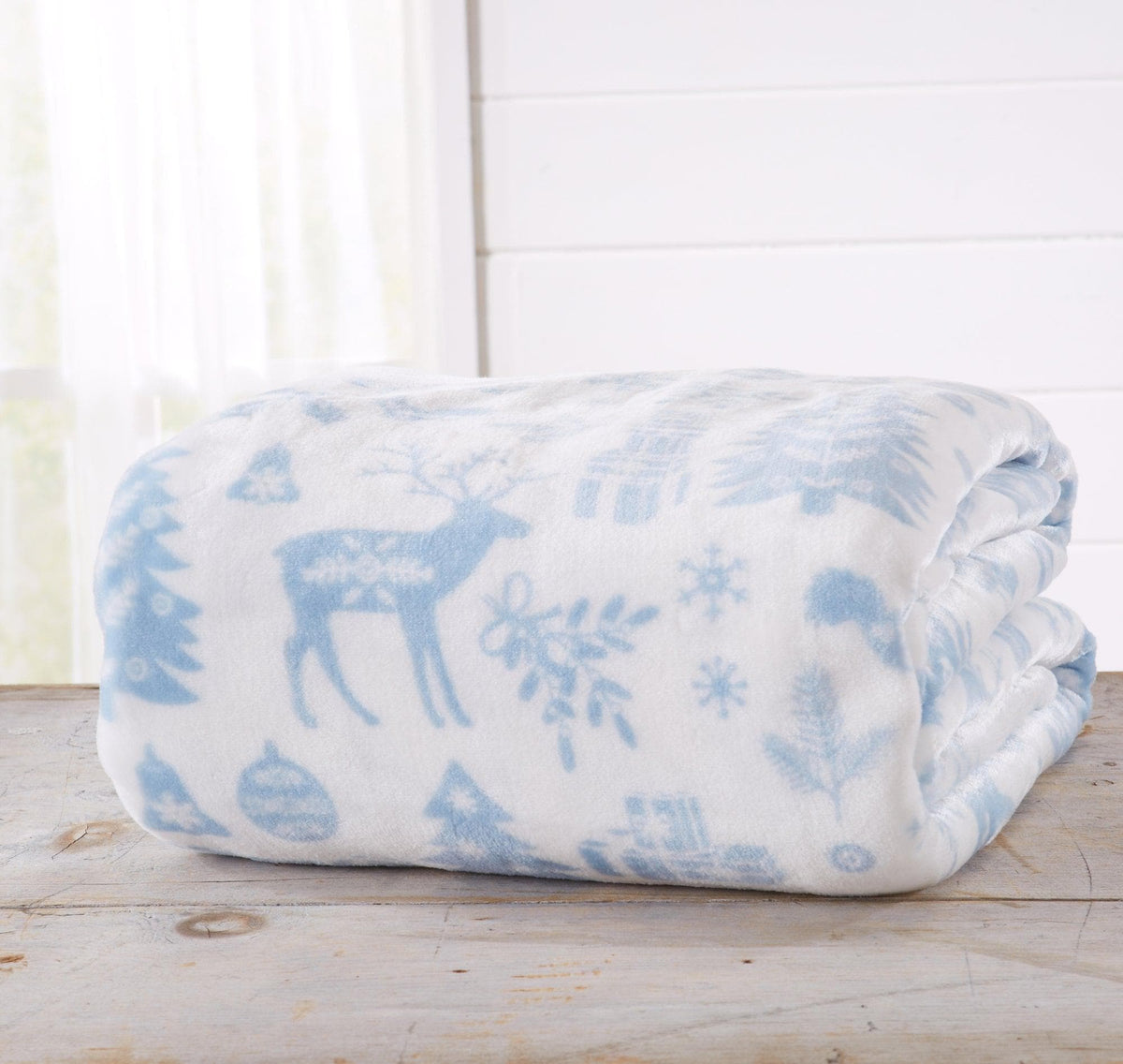 Velvet Throw Blanket - Pearl Collection