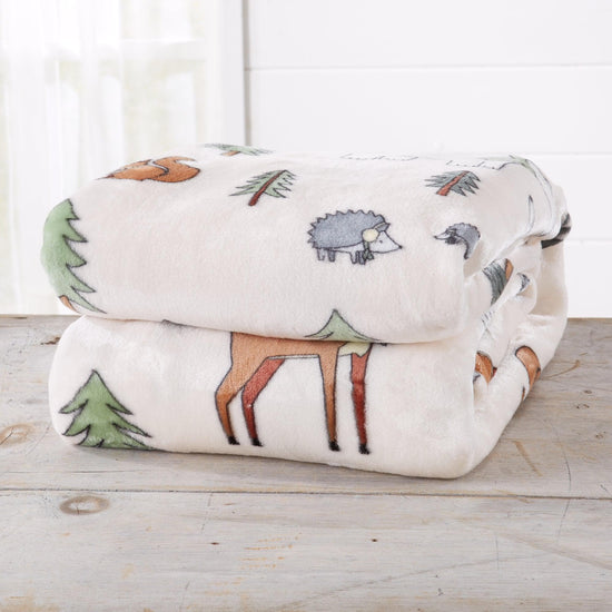 Velvet Throw Blanket - Pearl Collection