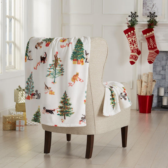 Velvet Throw Blanket - Pearl Collection