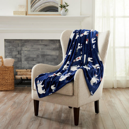 Velvet Throw Blanket - Pearl Collection