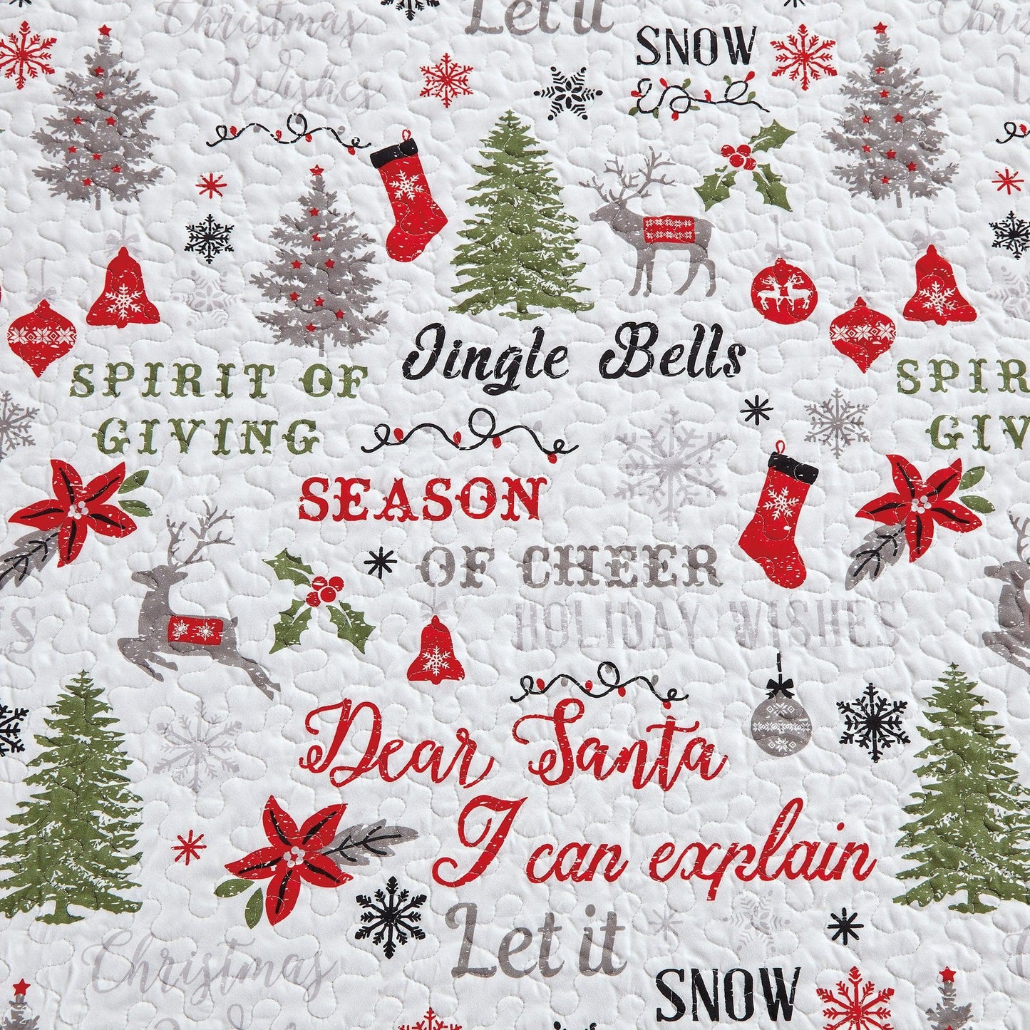 Holiday Quilt Set - Carol Collection