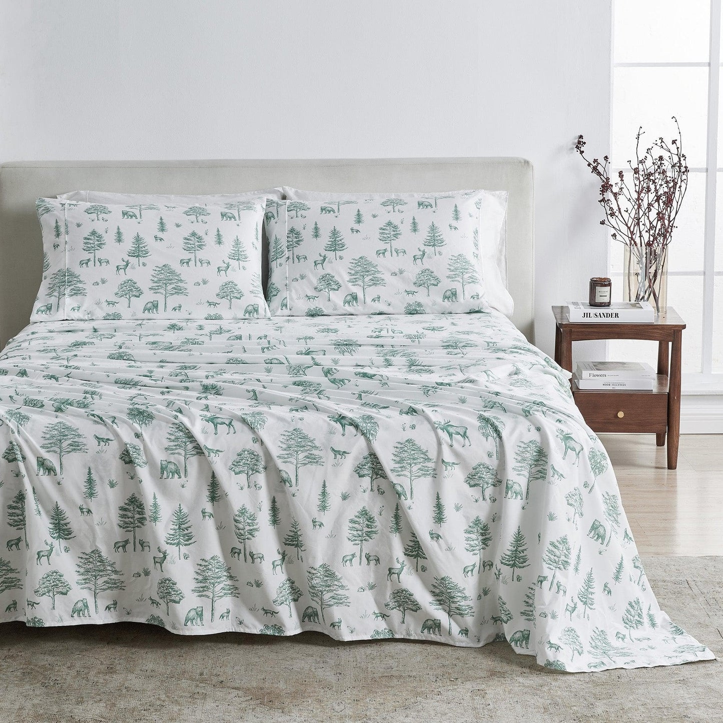 Lodge Printed Sheet Set - Mountain Ridge Collection