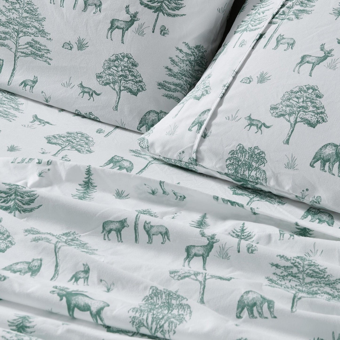 Lodge Printed Sheet Set - Mountain Ridge Collection