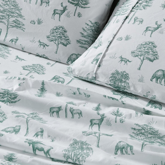 Lodge Printed Sheet Set - Mountain Ridge Collection